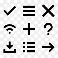 检查标记计算机图标维生素d-符号