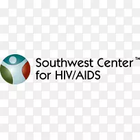 标识品牌线字体-艾滋病病毒标志