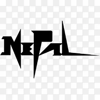 尼泊尔徽标布宜诺斯艾利斯敲击金属NEMS企业-TURASH标志