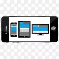 响应式web设计用户体验移动webseite移动电话营销.营销