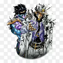 Jotaro Kujo Jojo的奇异冒险Do Brando yoshikage Kira stone海洋-迪奥星尘十字军