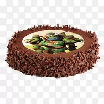 巧克力蛋糕海龟巧克力糖巧克力蛋糕