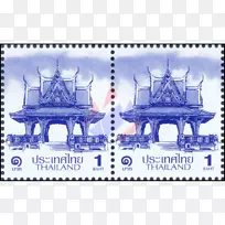 泰国泰铢邮票-盖销邮票