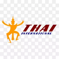 泰国徽标泰国航空公司梅诺拉-泰国茶标志设计