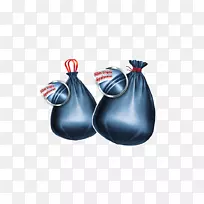 拳击手套在线购物垃圾袋工业设计抗蚂蚁