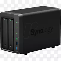 NAS服务器外壳合成DiskStation DS 718+2 Synology DiskStation DS 716+II网络存储系统Synology Inc.硬盘