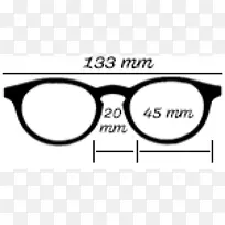 太阳镜眼镜标志-阅读眼镜
