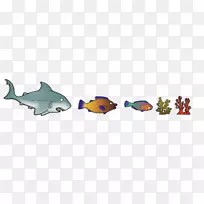 鱼类动物雕像剪贴画-鱼