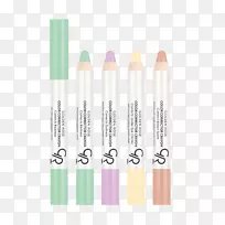 彩色铅笔校正液绿色铅笔