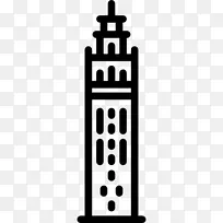吉拉尔达电脑图标字体-西班牙大厦