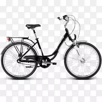克罗斯萨市自行车山地车架-自行车