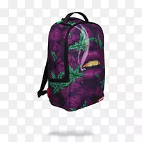 行李背包手提箱紫色包