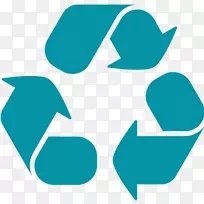 废纸回收符号回收箱标志回收