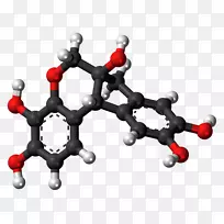苏木精球棒模型化学复合化学物质化学配方-球体3d