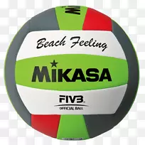 沙滩排球米卡萨运动足球-沙滩截击