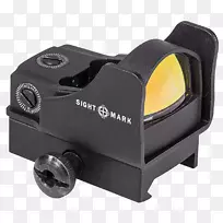 反射镜视力标记光学望远镜瞄准具.红色点瞄准具