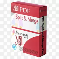 PDF拆分和合并计算机软件主版pdf编辑器-冰裂缝