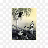 卡莱瓦拉书艺术绘画-书