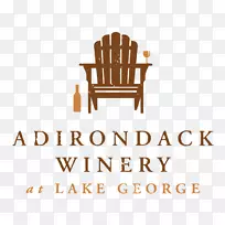 Adirondack酒厂标志椅-葡萄酒标志