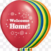 气球99公分字体-欢迎回家