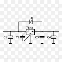 电压调节器电子电路电位差功率变换器LM 317