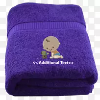 羊毛亚麻布婴儿毛巾