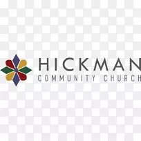希克曼社区教堂标志品牌字体
