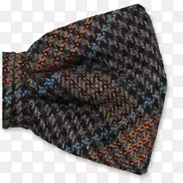 羊毛领带黑色针织