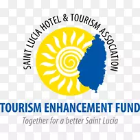 组织、品牌标识、圣卢西亚酒店和旅游协会公司、圣卢西亚开发银行