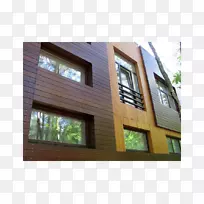 立面建筑雨幕覆层-建筑物