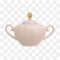 陶瓷盖茶壶-糖盆