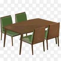 桌椅，餐厅，家具，木桌