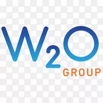 徽标组织w2o集团品牌业务