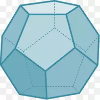 十二面体对称柏拉图形四面体角