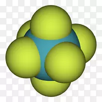 六氟化氙二氧氟化物xénon Lewis结构氙氧四氟