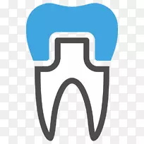牙科冠牙种植体冠