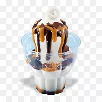 圣代里斯的花生酱杯，软糖冰淇淋-冰淇淋