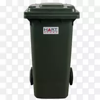 垃圾桶和废纸篮塑料盖子回收.轮式垃圾桶