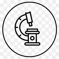 实验室研究科学计算机图标剪辑艺术科学