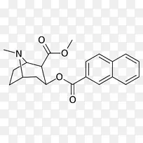 萘-2-萘酚化学分子官能团