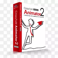疯狂对话动画影射2d计算机图形.动画