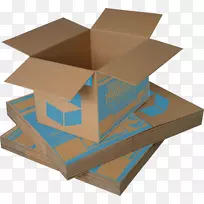 瓦楞纸纸板箱包装和标签瓦楞纸箱设计.空箱