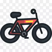 自行车车轮计算机图标封装PostScript-自行车