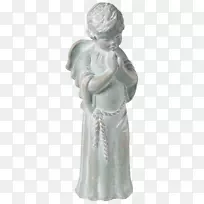 雕像守护天使祈祷-守护天使