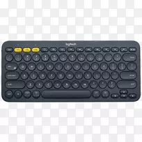 电脑键盘电脑鼠标罗技多设备K 380无线键盘电脑鼠标