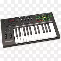 MIDI控制器MIDI键盘音乐键盘电子键盘微型合成器