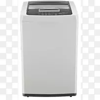 洗衣机lg电子漩涡公司组合洗衣机烘干机-洗衣机顶部