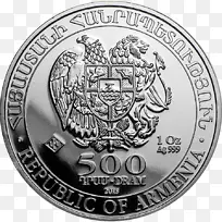 亚美尼亚诺亚方舟银币澳大利亚银库卡伯拉银币