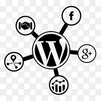 WordPress：绝对初学者基本的人类行为剪贴画设计