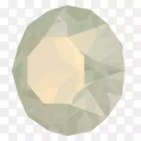 水晶施华洛世奇银宝石小饰面珠宝宝石